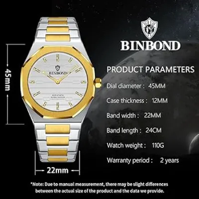 BINBOND Luxury Men’s Watch ( water proof )_img_4