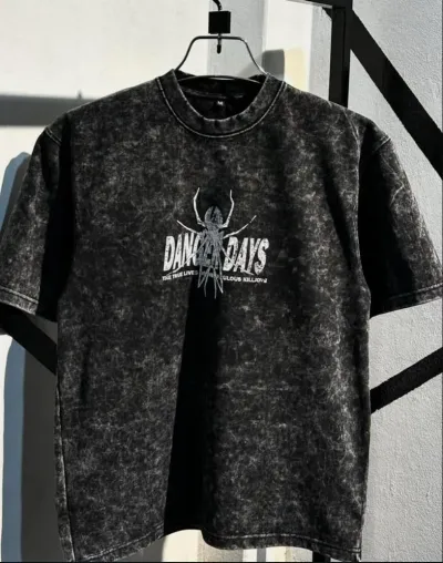 Premium Acid Wash Drop Shoulder T-Shirt_img_0