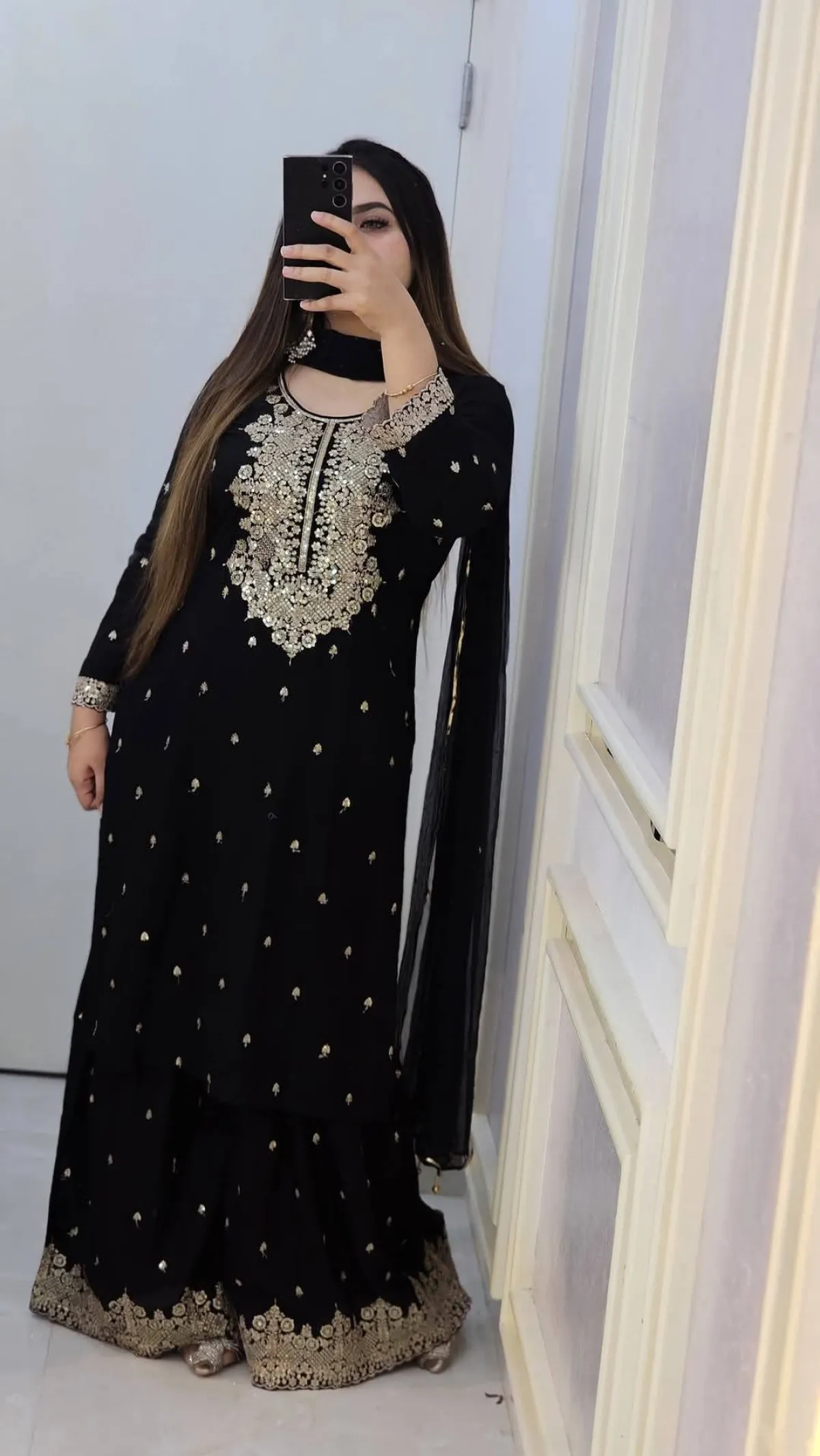 Ac Cotton Garara Three Piece