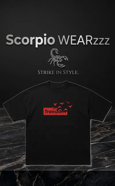 Premium Cotton Drop Shoulder T-shirt (FREEDOM)_img_0