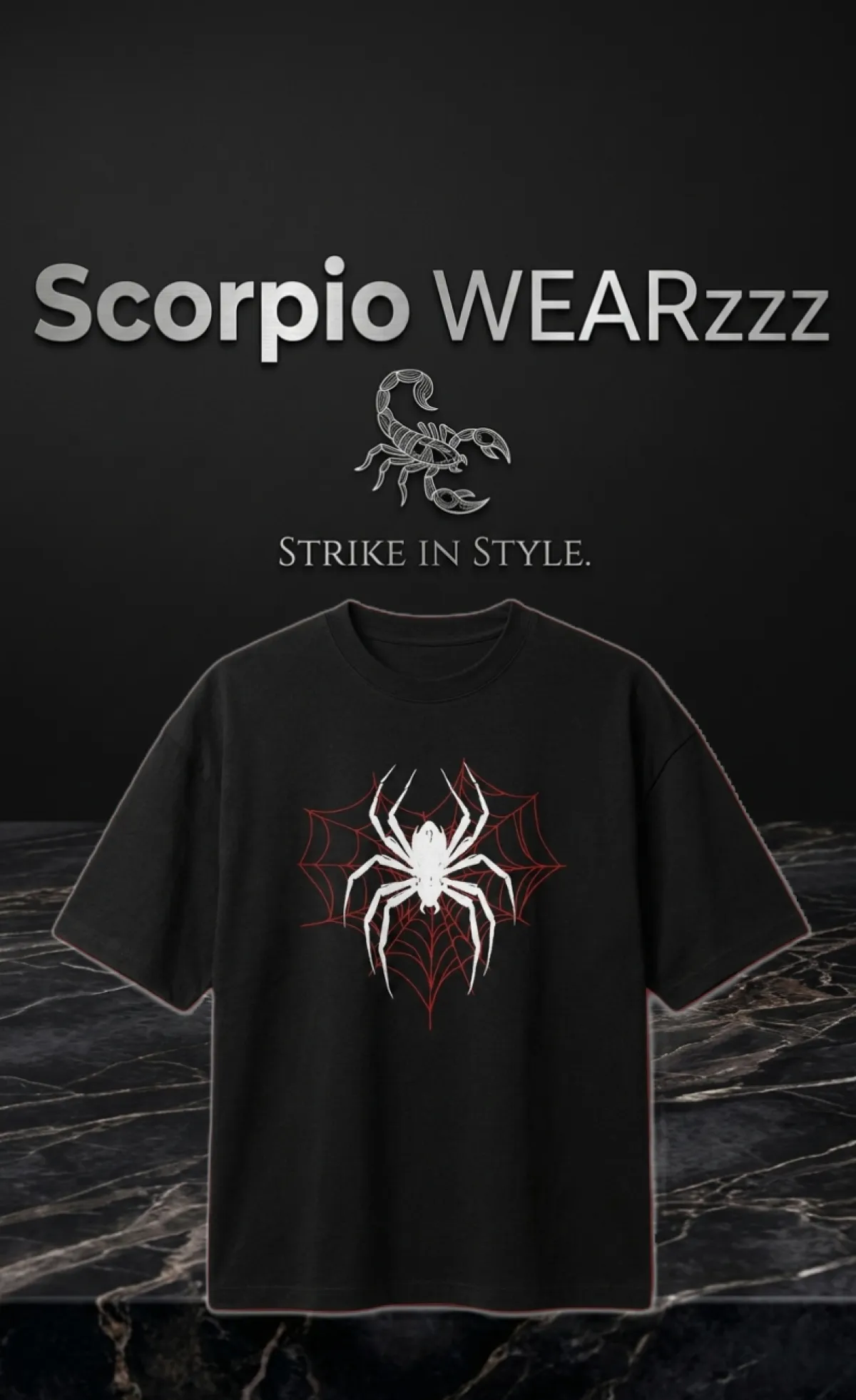Premium Cotton Drop Shoulder T-shirt (SPIDERMAN)