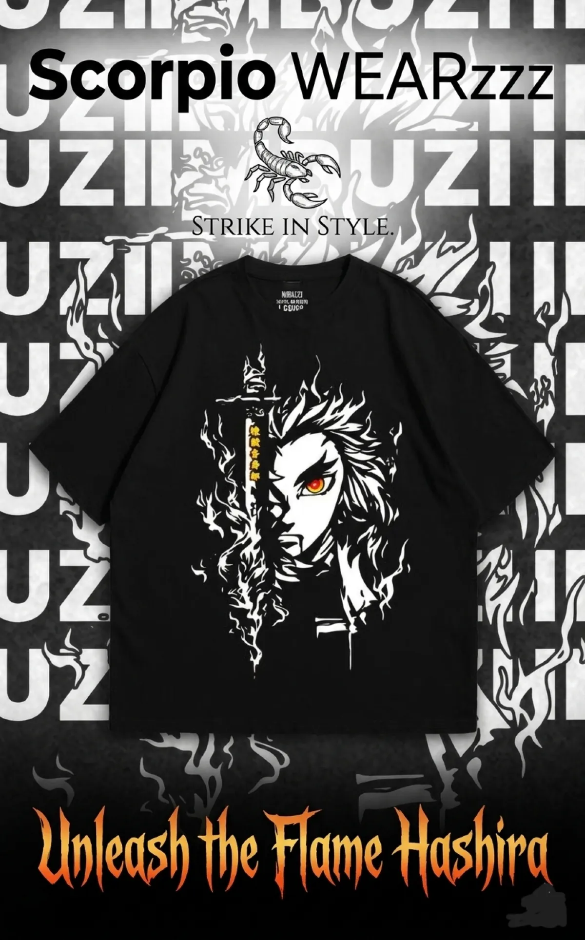 Premium Drop Shoulder T-shirt - RENGOKU