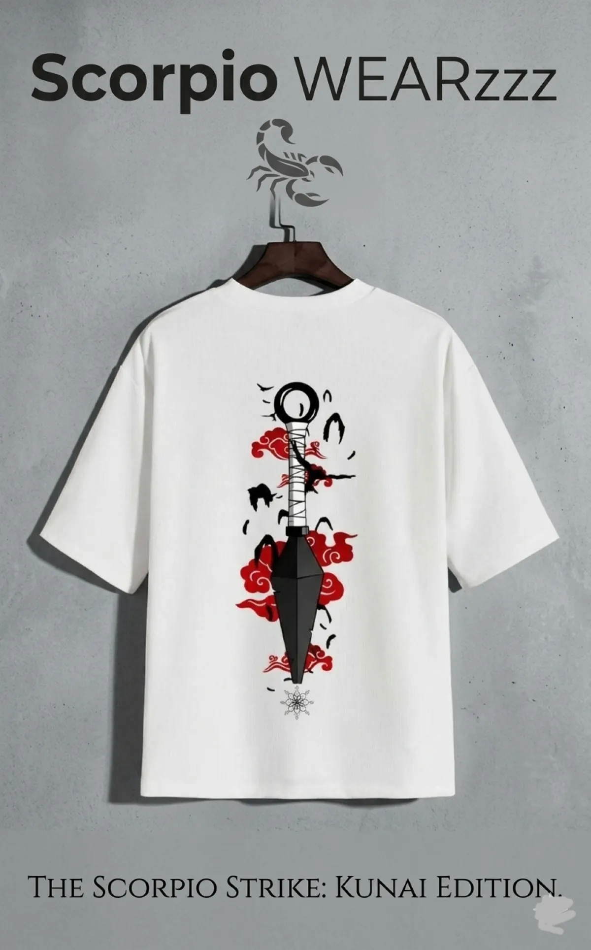 Premium Drop Shoulder T-Shirt - KUNAI