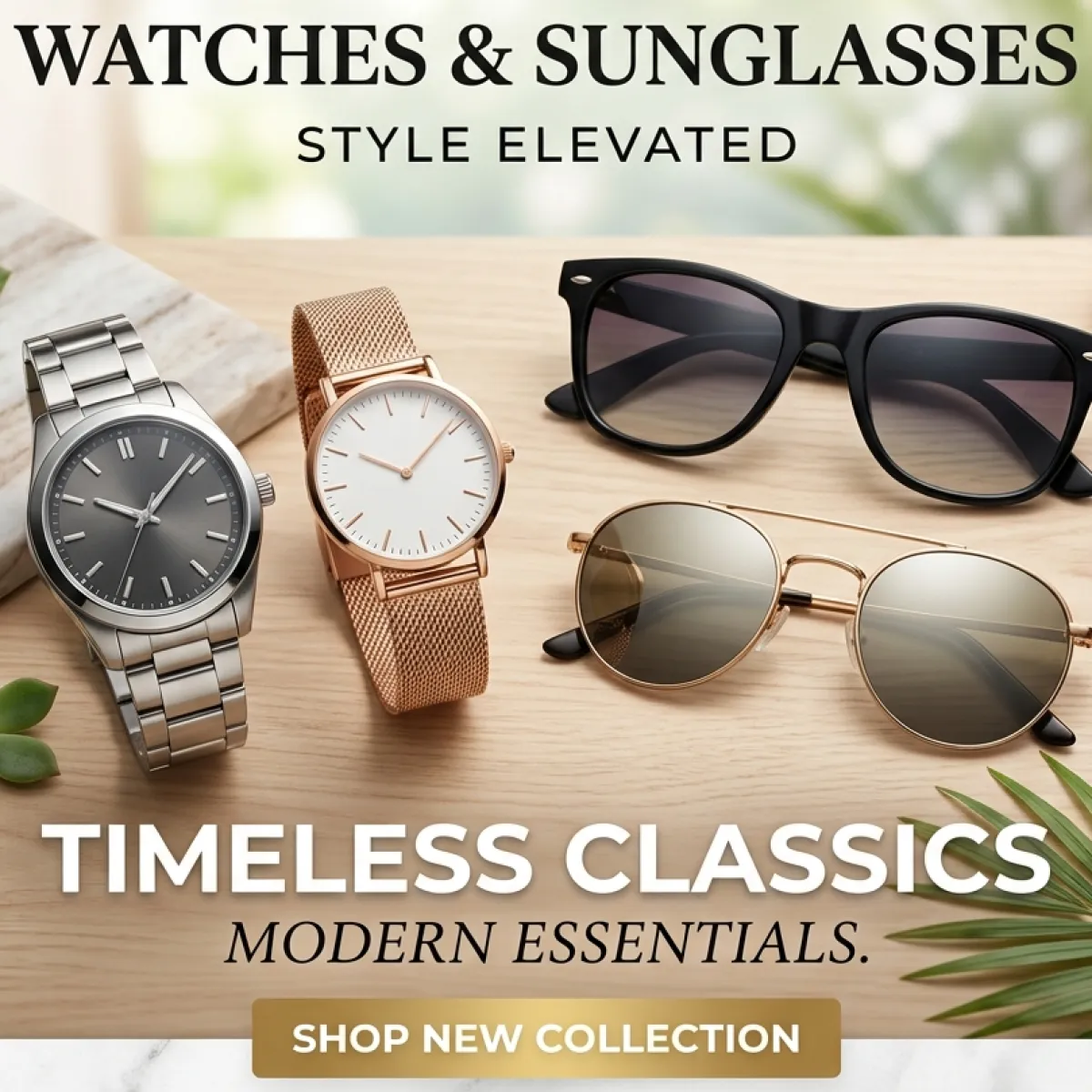 Watches and Glasses