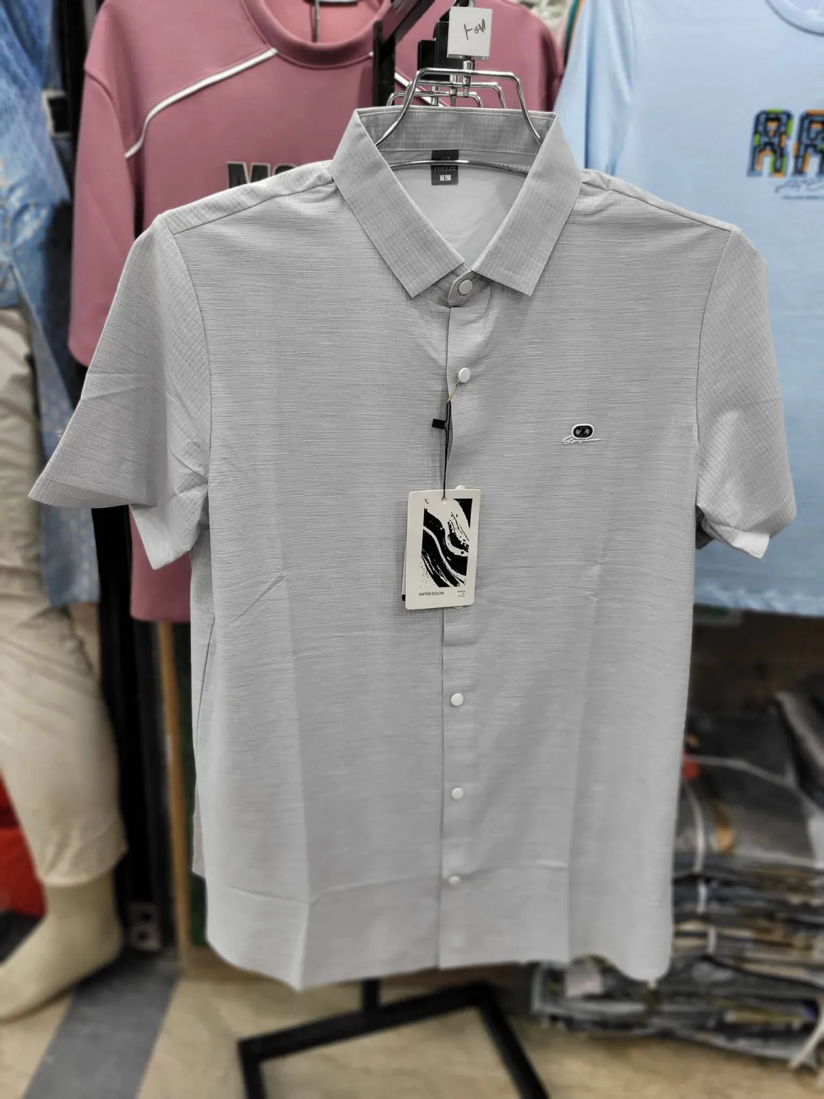 Chinese Half Sleeve Shirt