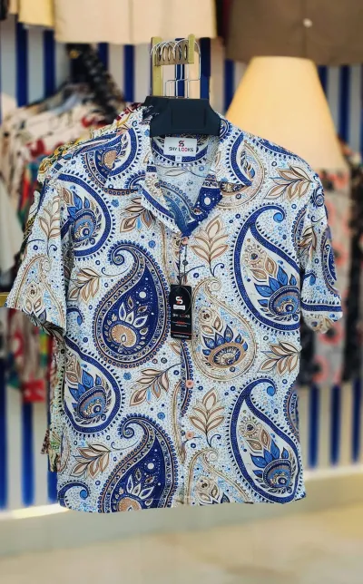 Half Sleeve Printed Shirt_img_0