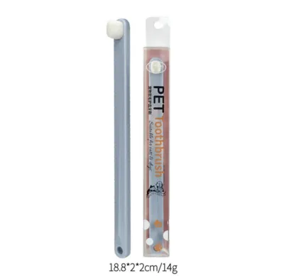 Pet Toothbrush for Cats and Dogs, Small Head, Soft Bristles, Interdental Brush,_img_2