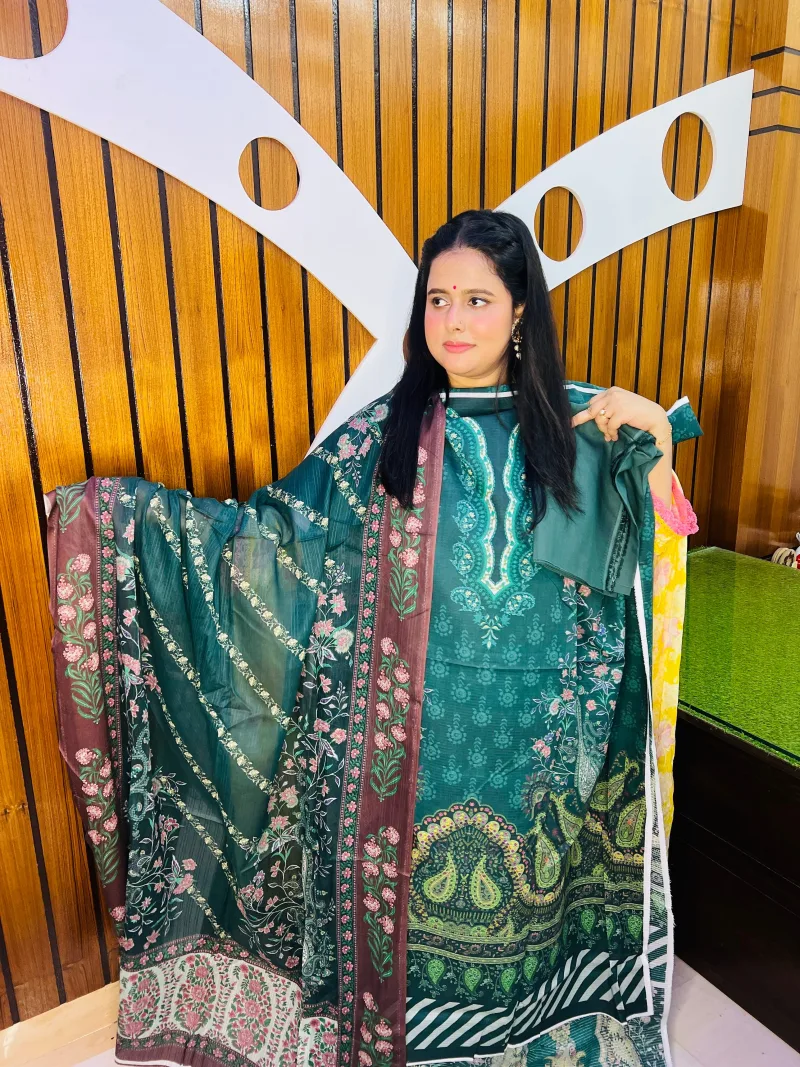 Ethnic Cotton Orna | এথনিক কটন ওড়না