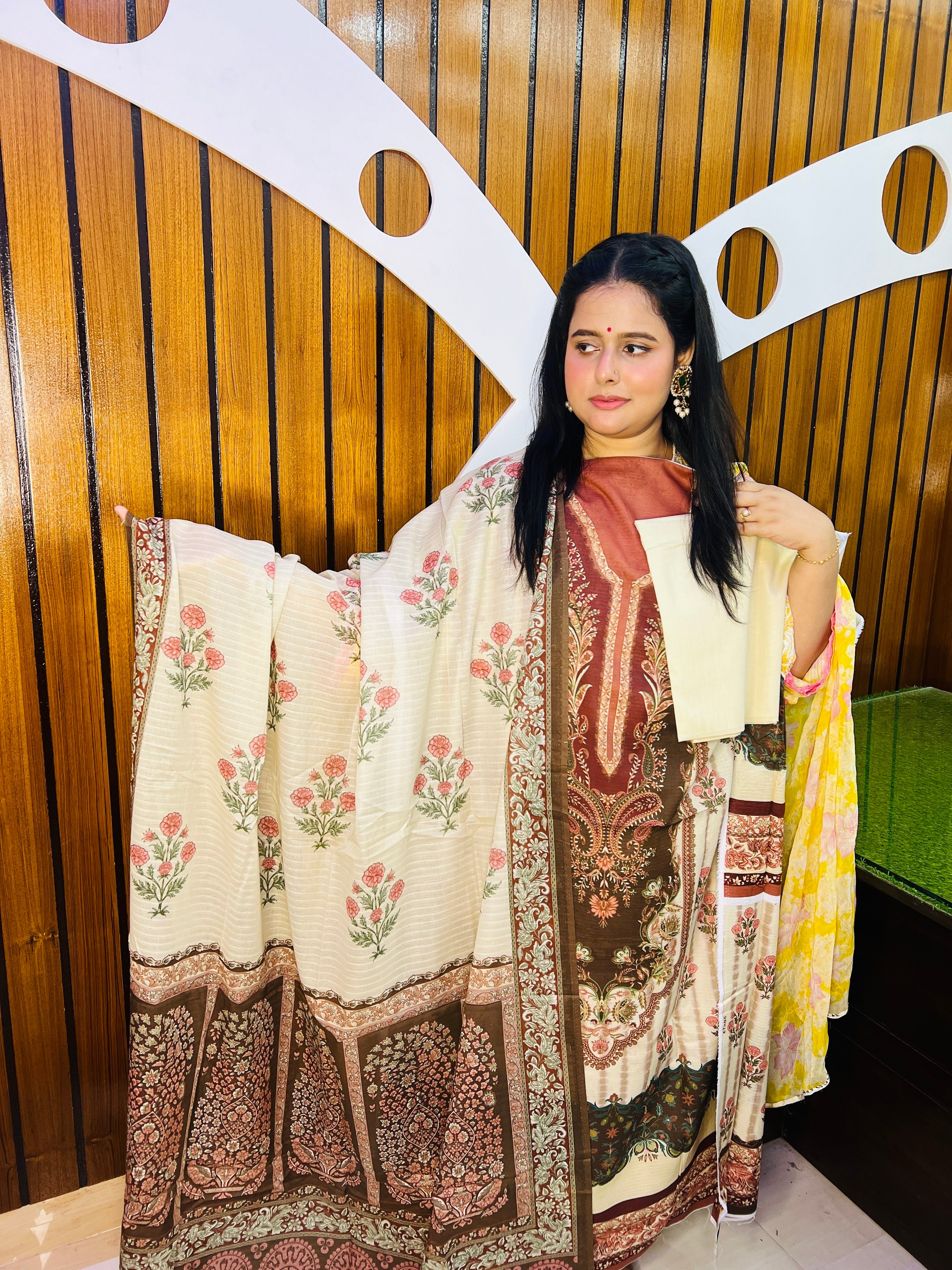 Ethnic Cotton Orna | এথনিক কটন ওড়না_img_2