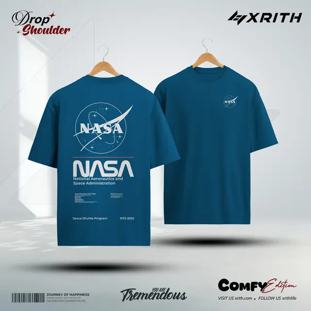 Comfy Edition Drop-Shoulder Nasa - Image 1