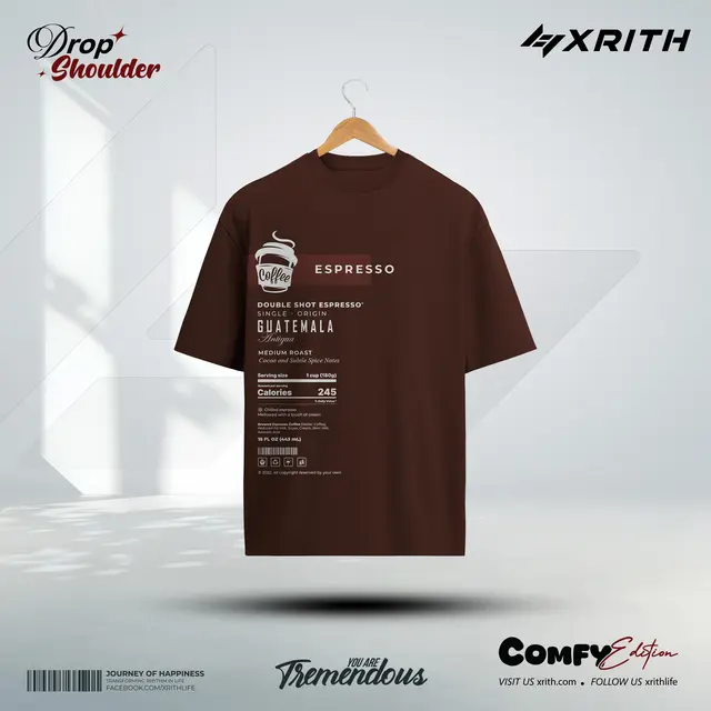 Comfy Edition Drop-Shoulder Espresso - Image 1