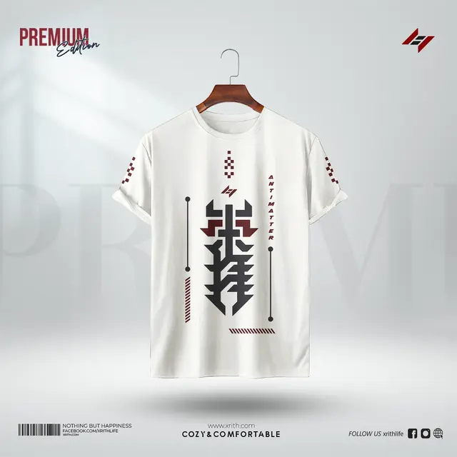 Premium Printed T-Shirt - Antimatter - Image 1