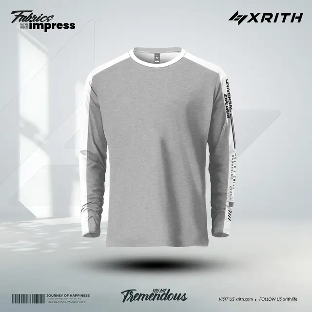 Premium full-sleeve t-shirt universal explorer - Image 1
