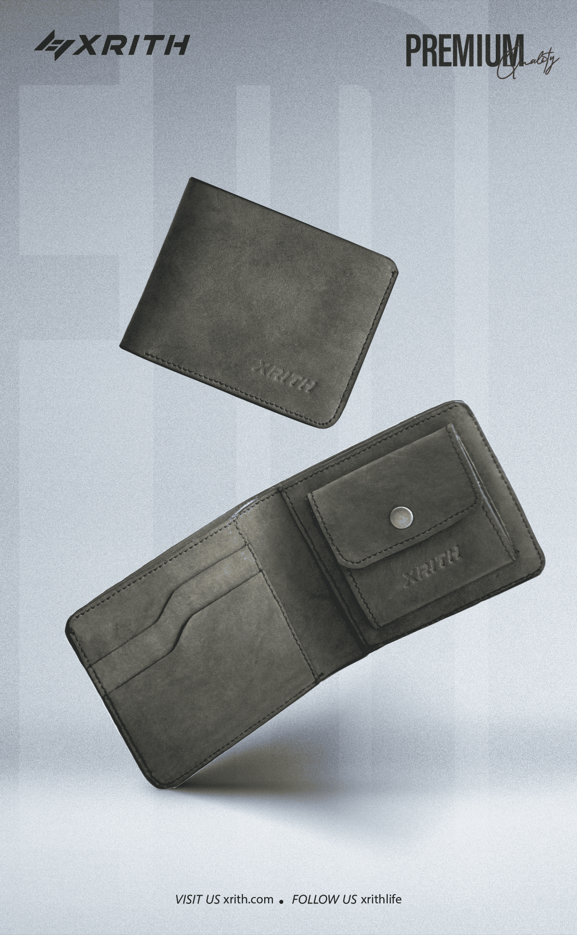 Mens Premium Wallet -Verdant - Image 1