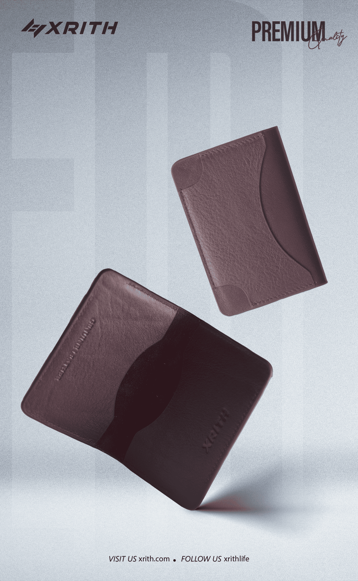 Premium Genuine Leather Card Holder — Oris - Image 1