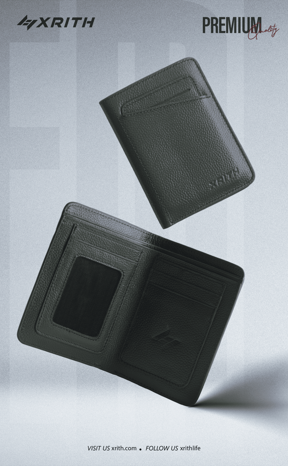Men’s Premium Wallet — Viridian - Image 1