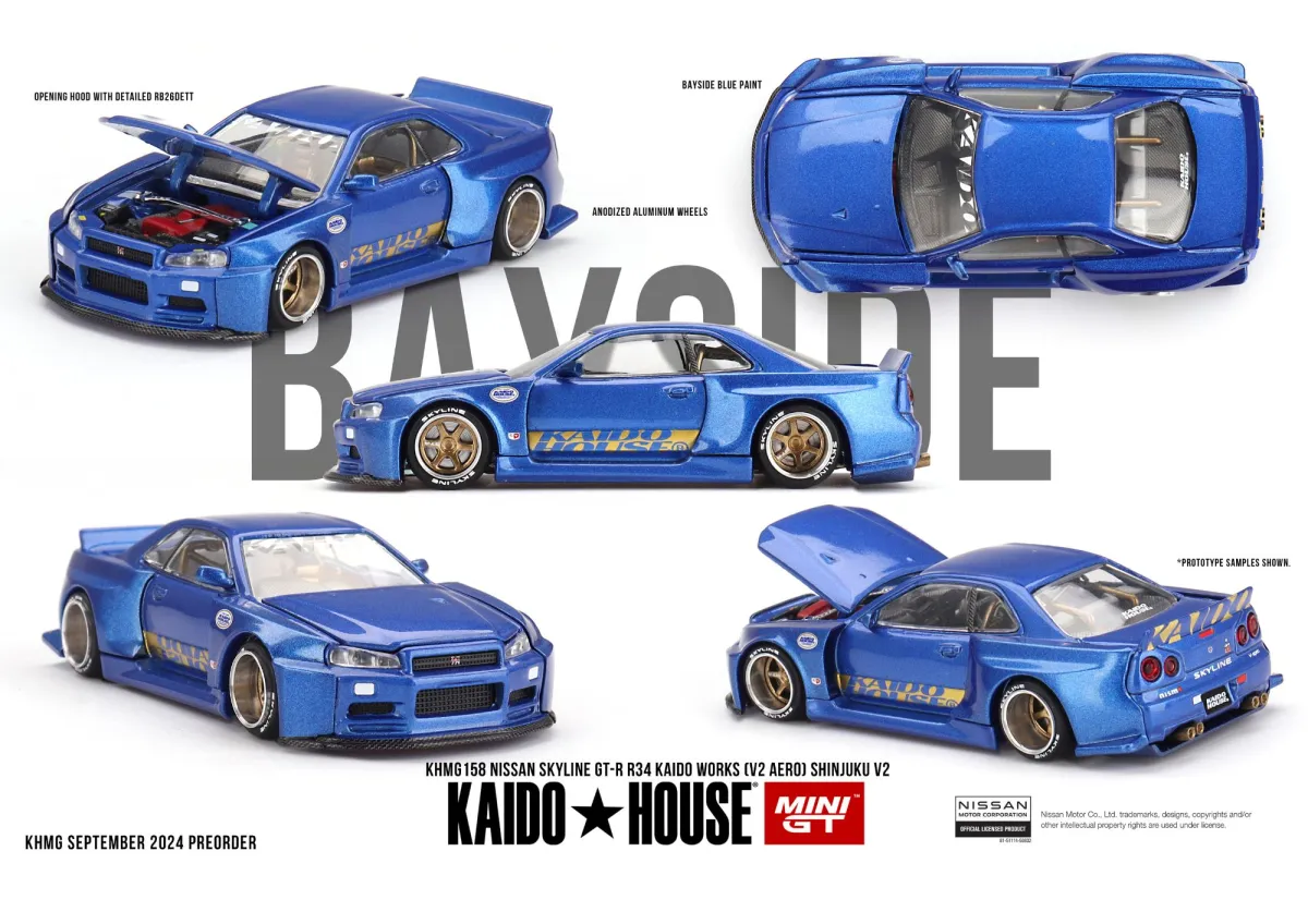 Kaido House - Nissan Skyline GT-R (R34) Kaido Works (V2 Aero) SHINJUKU V2 KHMG158