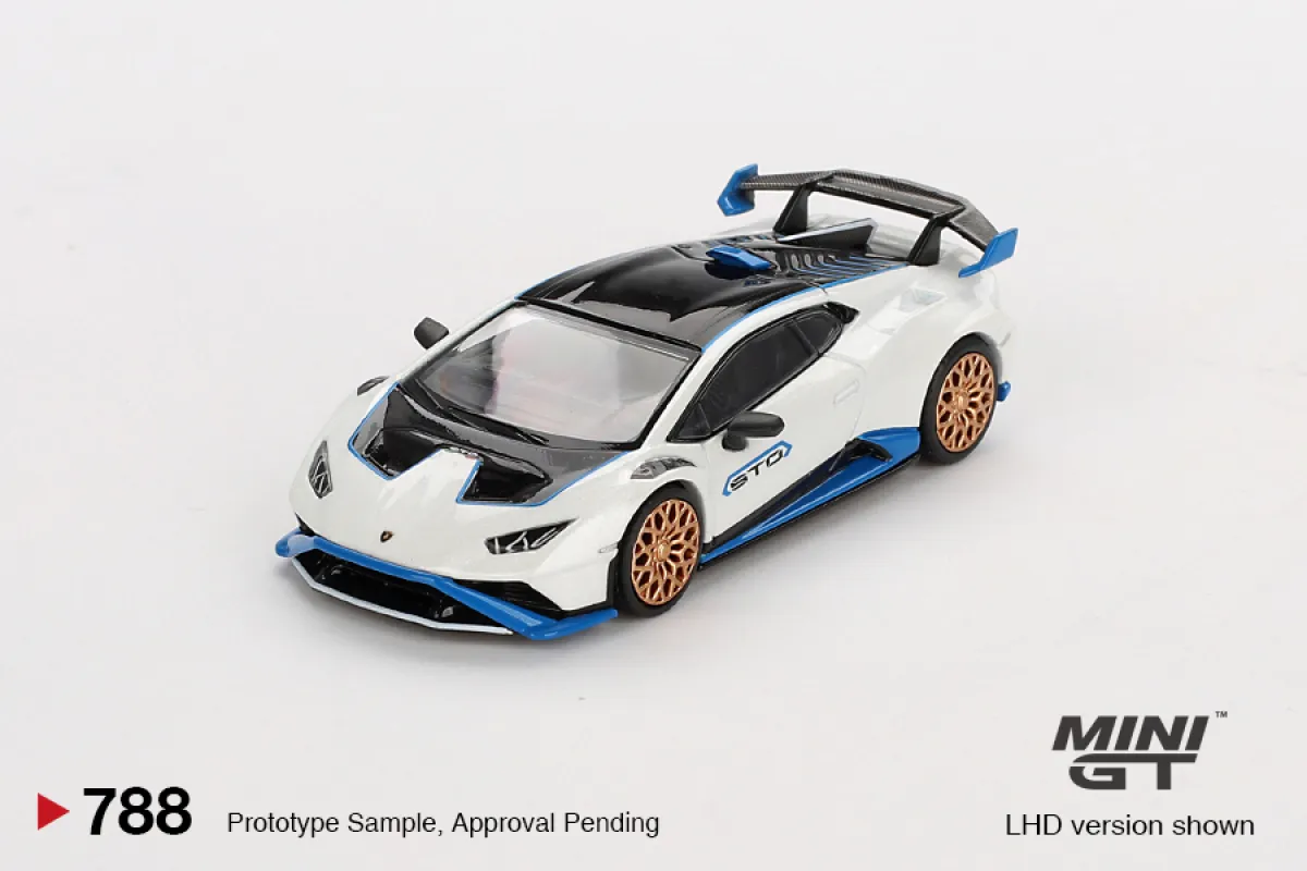 MiniGT - Lamborghini Huracán STO Bianco Asopo