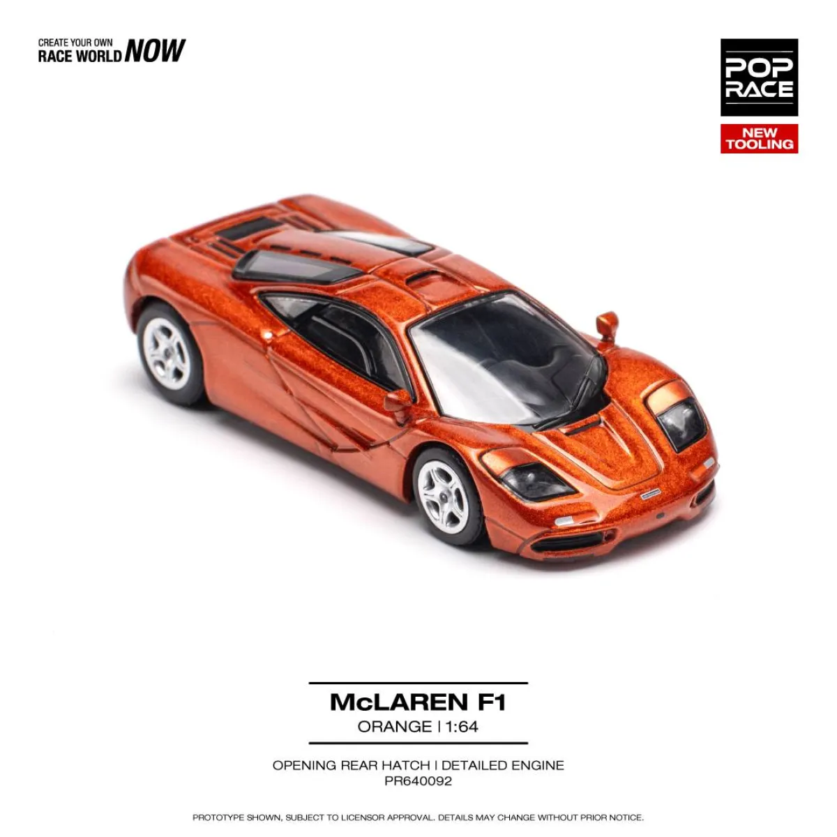 PopRace - McLAREN F1 ORANGE