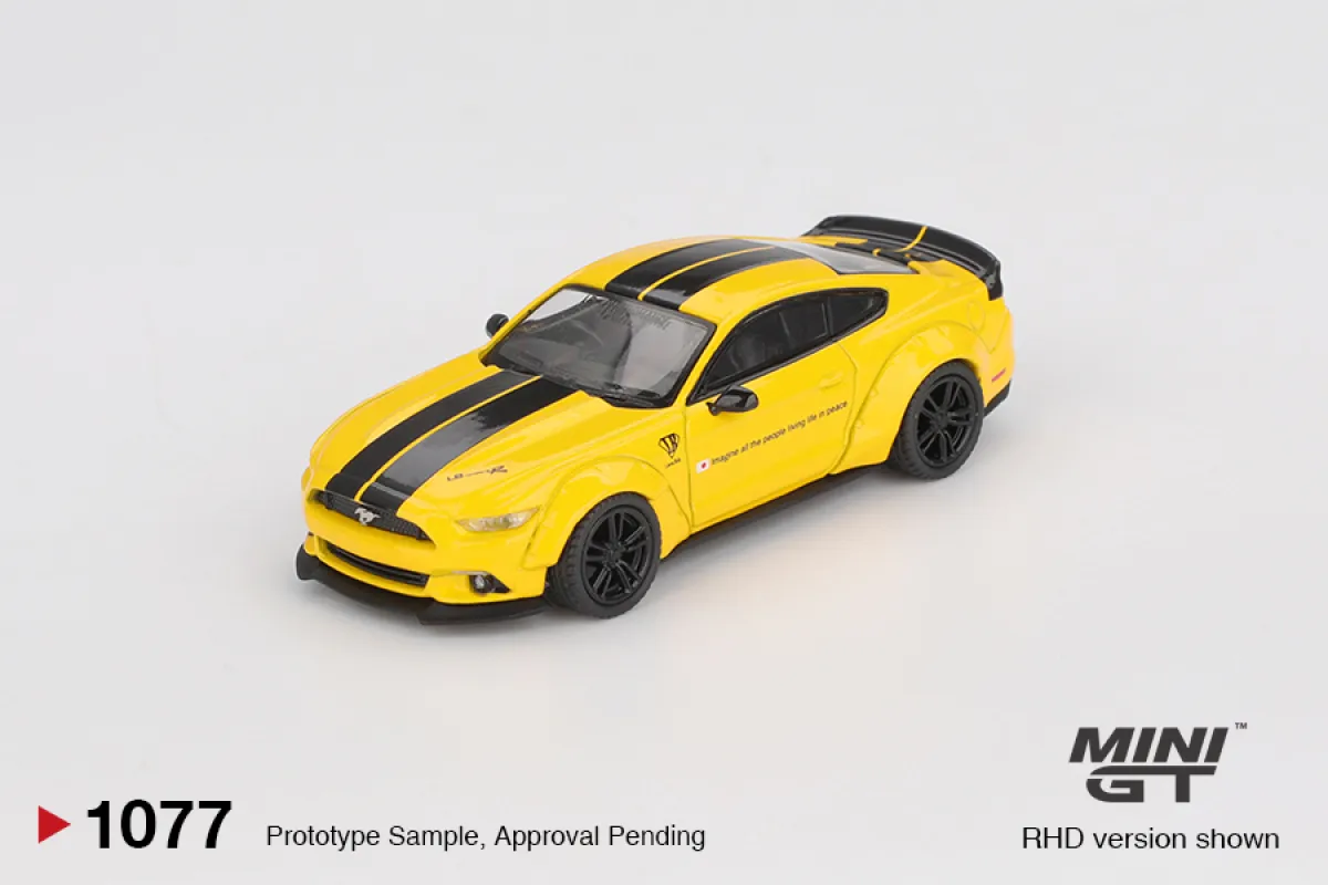MiniGT - LB-WORKS FORD MUSTANG Triple Yellow