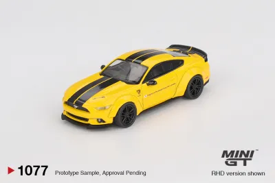 MiniGT - LB-WORKS FORD MUSTANG Triple Yellow_img_0