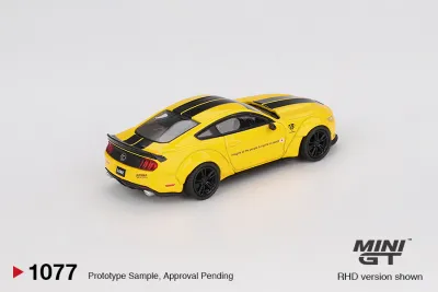MiniGT - LB-WORKS FORD MUSTANG Triple Yellow_img_1