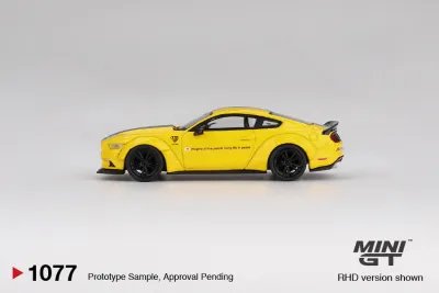 MiniGT - LB-WORKS FORD MUSTANG Triple Yellow_img_2