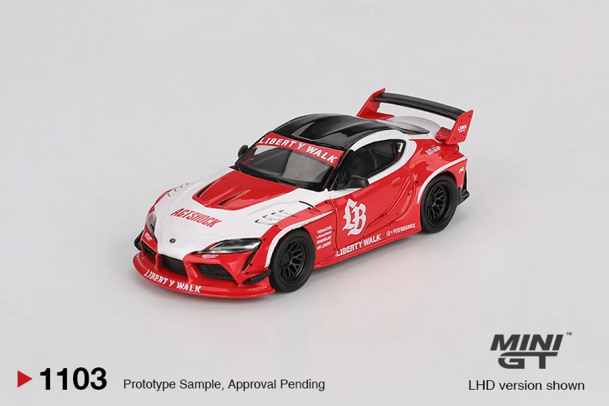 MiniGT - LB★WORKS Toyota GR Supra Red