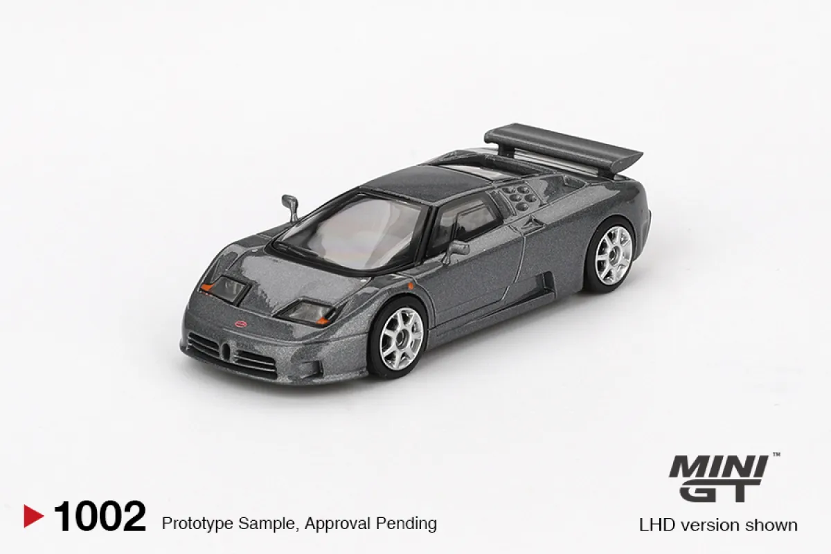 MiniGT - Bugatti EB110 Super Sport Grigio Scuro