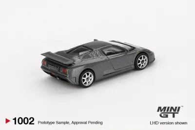 MiniGT - Bugatti EB110 Super Sport Grigio Scuro_img_1