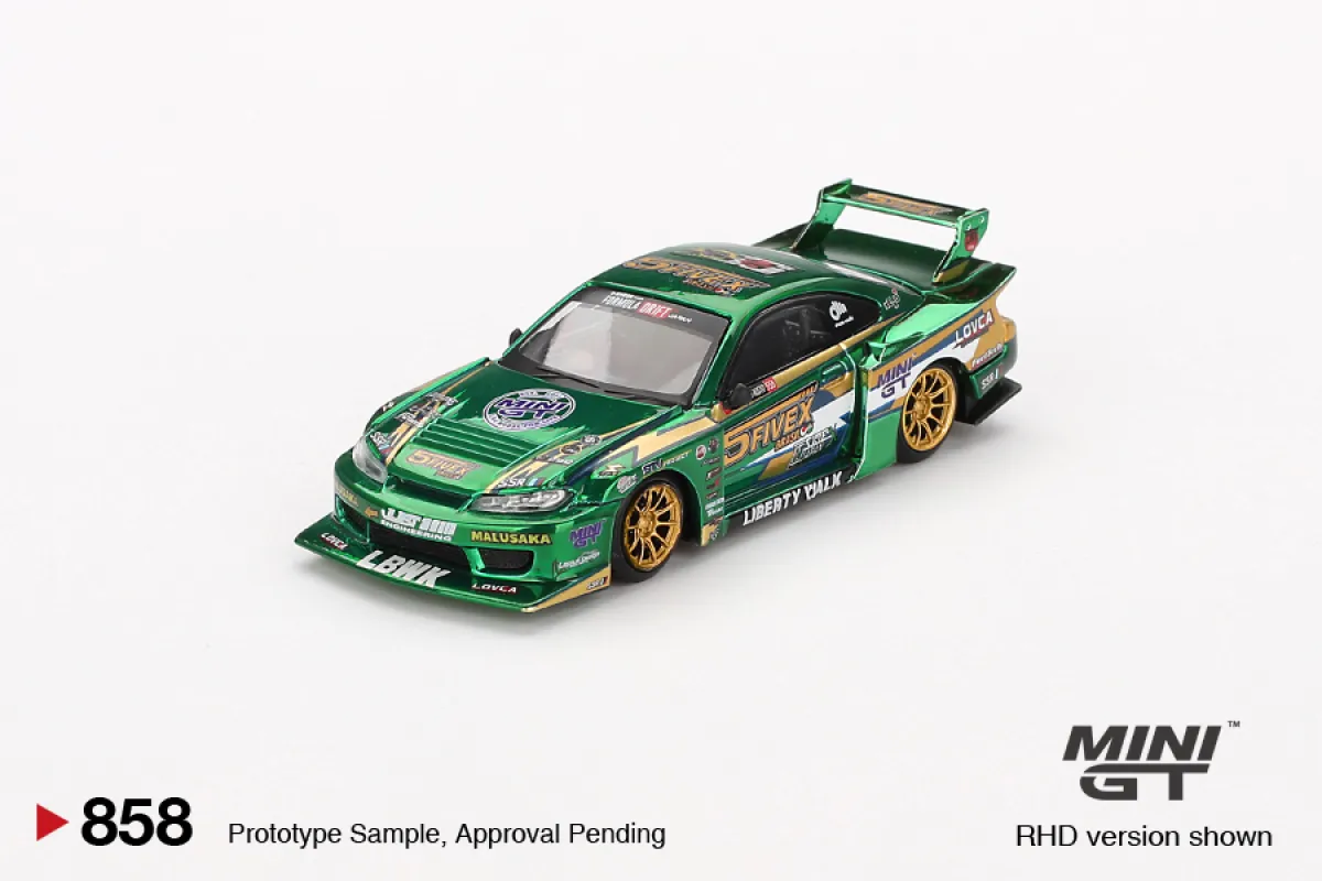 MiniGT - Nissan LB-Super Silhouette S15 SILVIA LBWK 2024 Fausto Racing