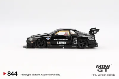 MiniGT - Nissan LB-ER34 Super Silhouette SKYLINE Black_img_2
