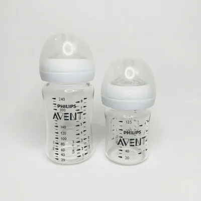 Philips Avent Glass Feeder 2 pisses combo set 125ml 240ml_img_0