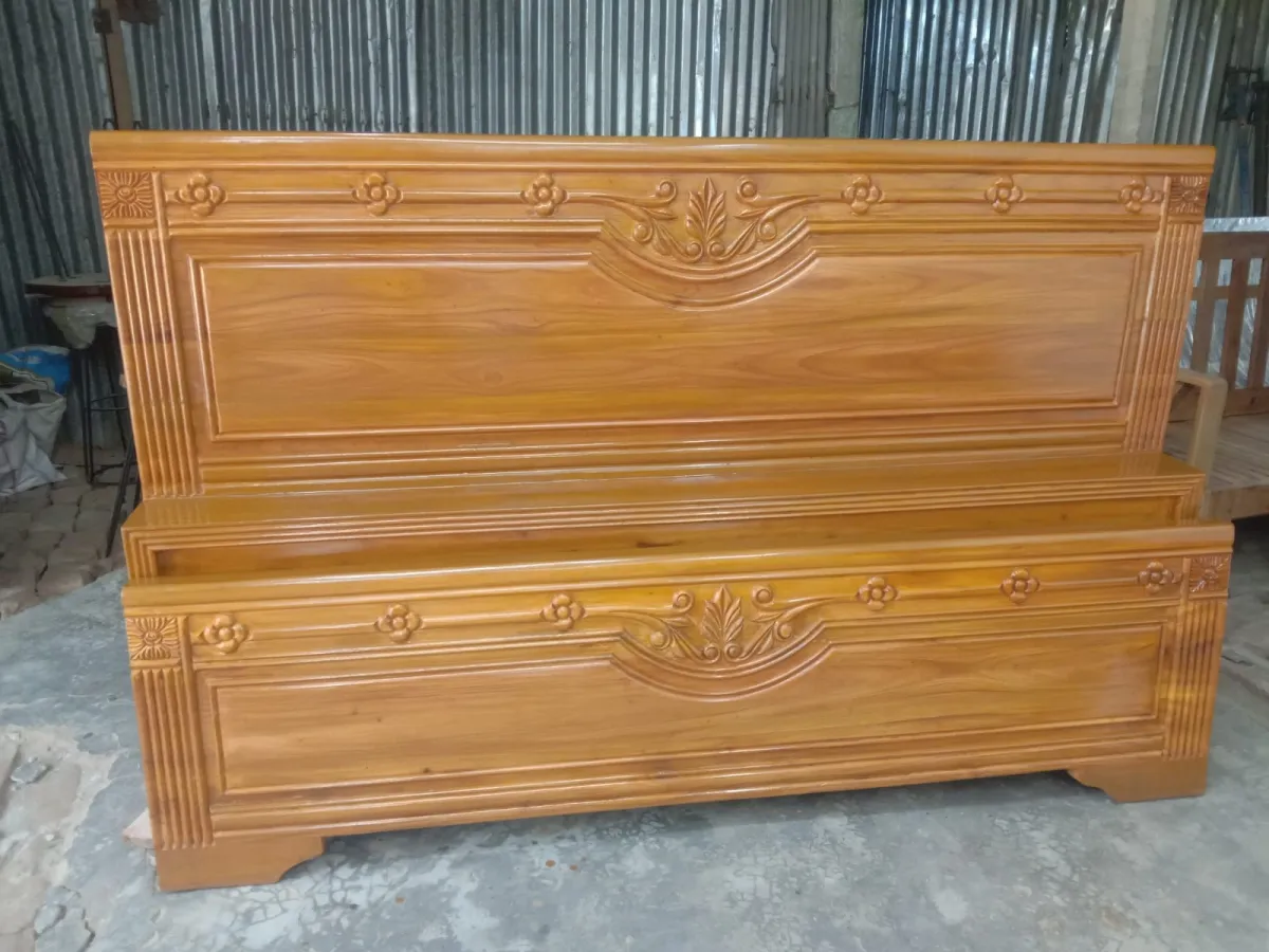 মেহগনি কাঠের বেড