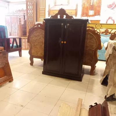 সলিড কাঠের প্রিমিয়াম লাক্সারি জুতার র‍্যাক (হাতিল কালার)_img_2