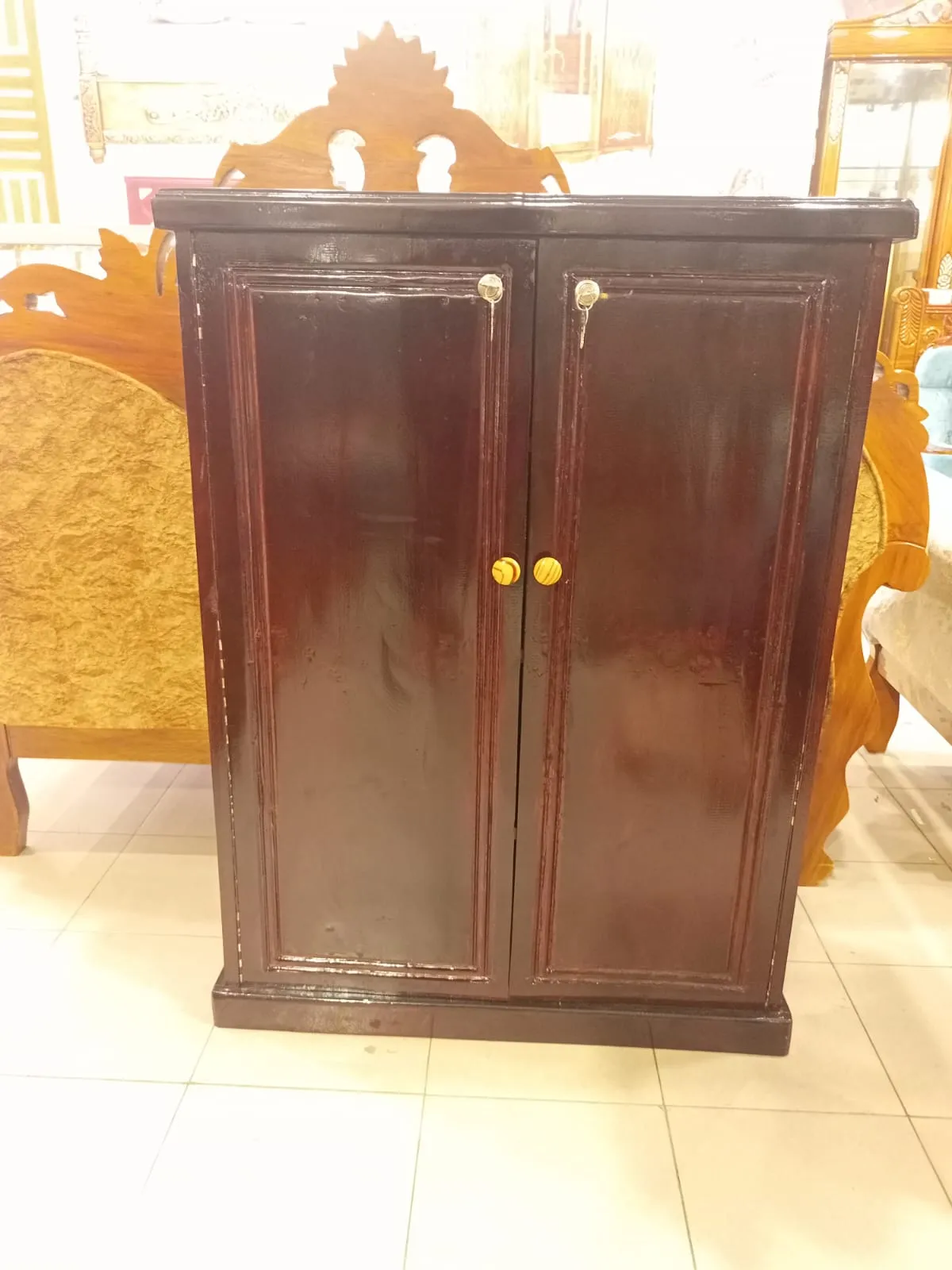সলিড কাঠের প্রিমিয়াম লাক্সারি জুতার র‍্যাক (হাতিল কালার)