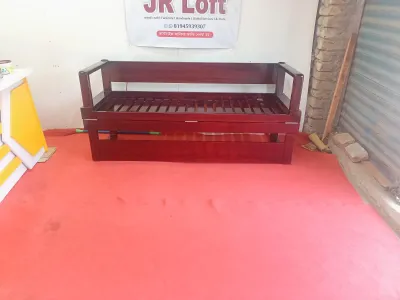 মেহগনি কাঠের প্রিমিয়াম সোফা কাম বেড ফোম ছাড়া (Sofa cum Bed)_img_2
