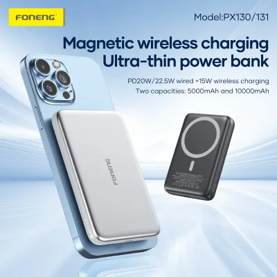 PX130 5000mAh Ultra-Thin Magnetic Power Bank (20W)_img_0
