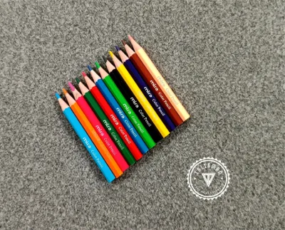 Petra Mira Short Color Pencil – 12 Pcs Set_img_1