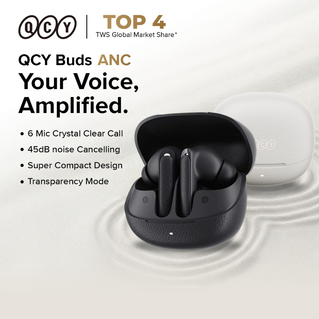 QCY Buds ANC HT15 45dB Adaptive ANC Wireless Earbuds_img_2
