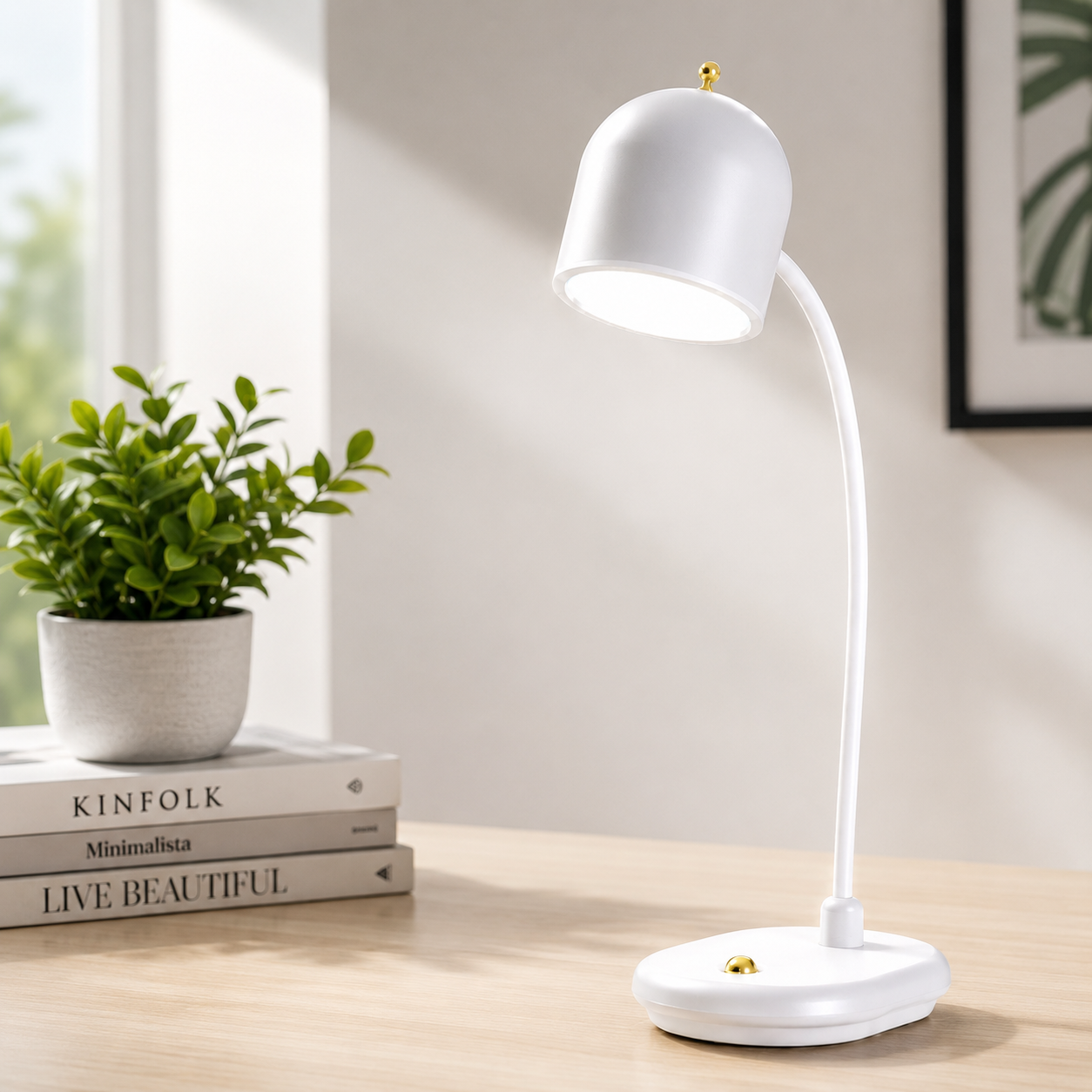 Walton Rechargeable Table Lamp | 12W | 1200 mAh battery_img_1