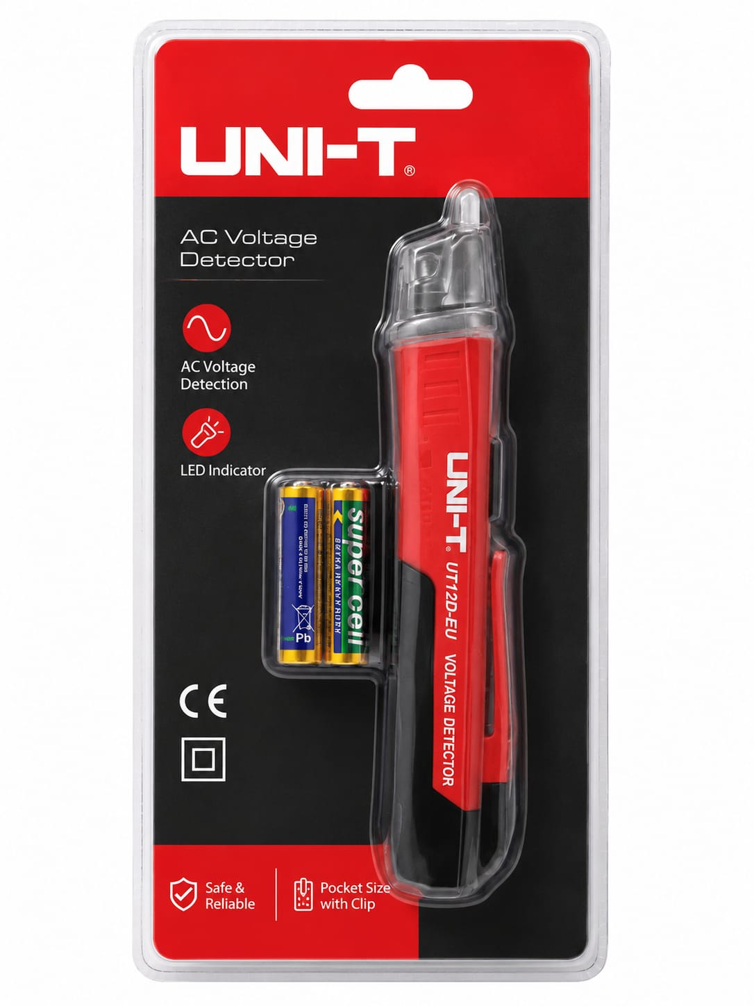 Uni-T Voltage Detector | AC voltage detector (Model- UT-12D_EU)_img_0