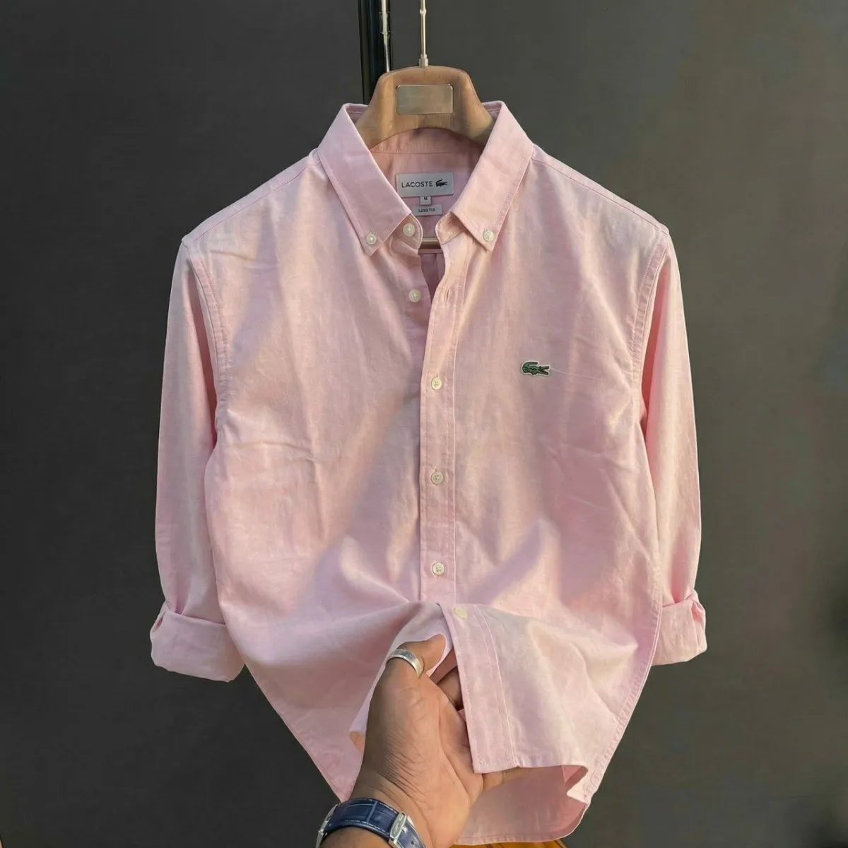 Lacoste Solid Shirt-01