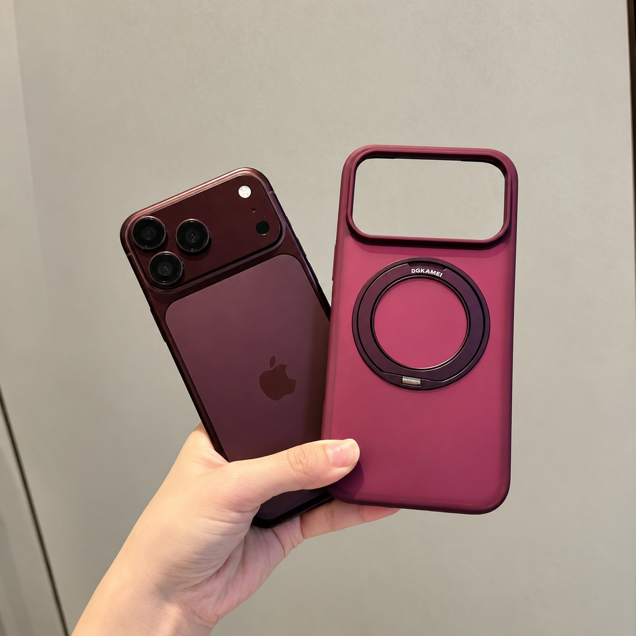 Premium Magnetic 360° Rotating Stand Case For 17 Pro Max / 18 Pro Max
