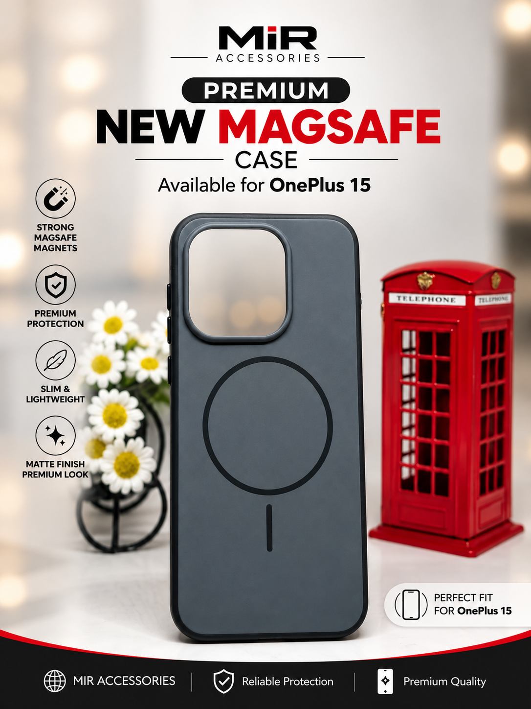 Premium New Magsafe Case For Oneplus 15