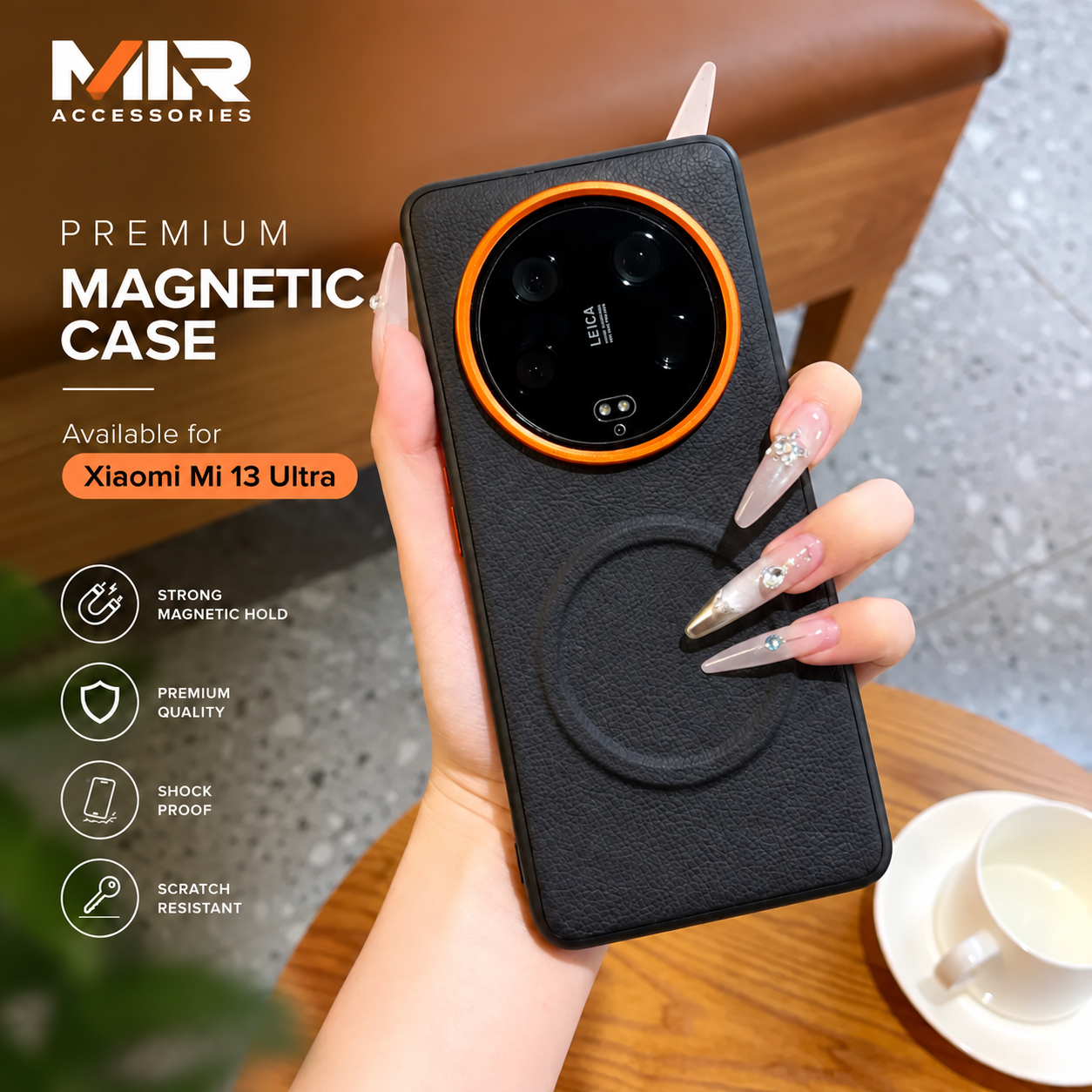 Premium Magnetic case For Xiaomi Mi 13 Ultra