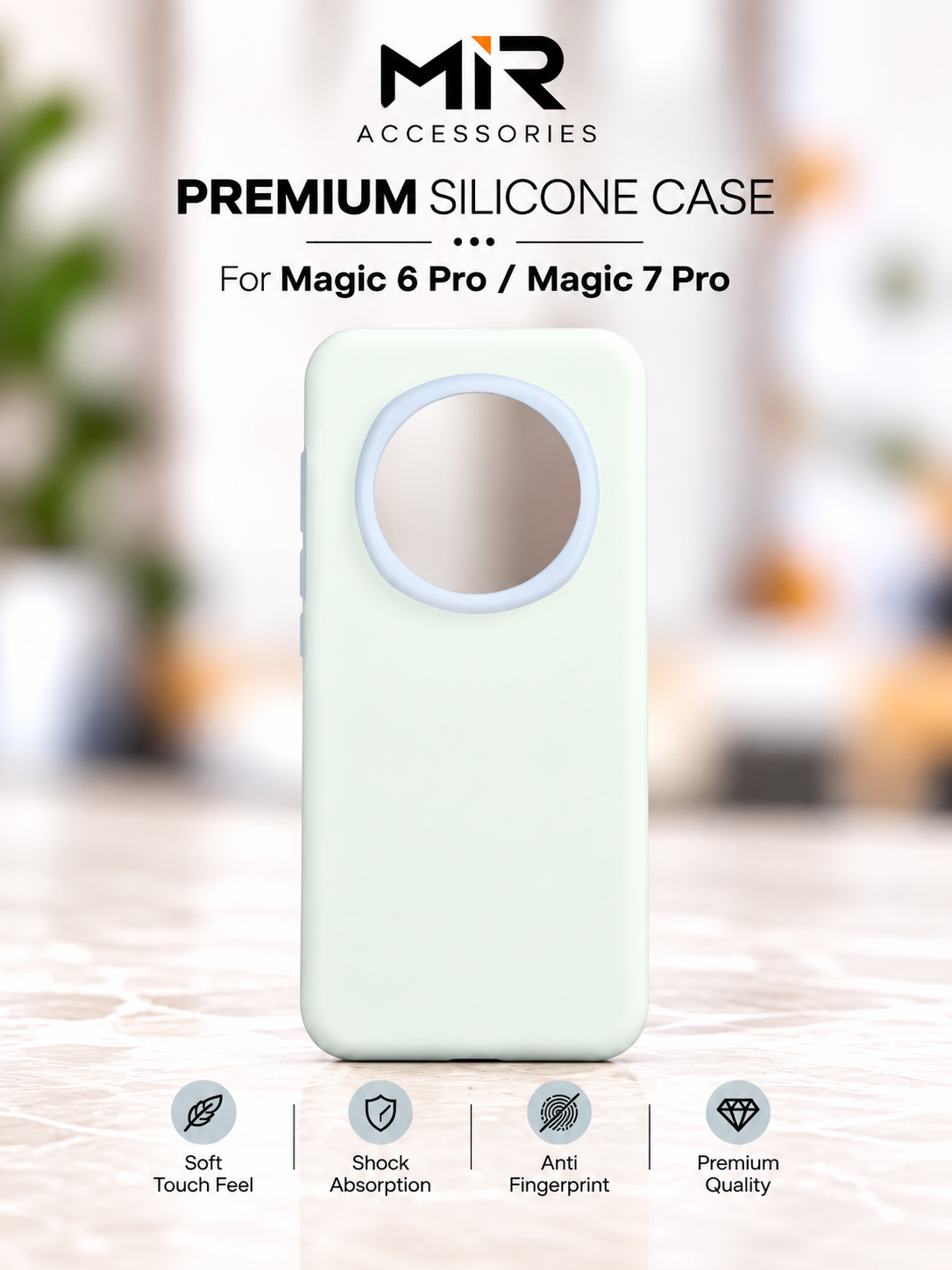 Jelly silicone Case For Magic 6 Pro / Magic 7 Pro