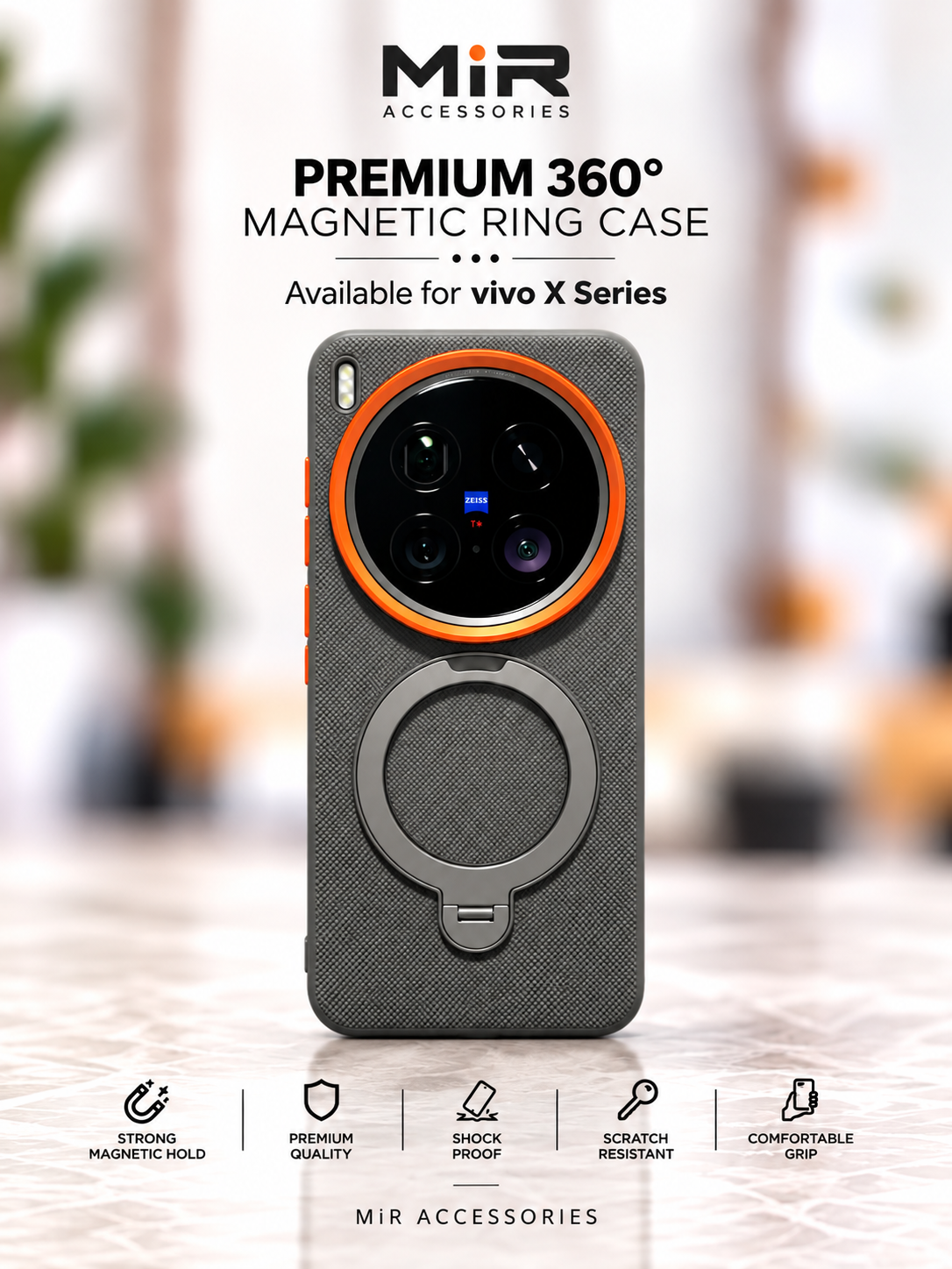 Premium 360° Magnetic Case For Vivo X Series