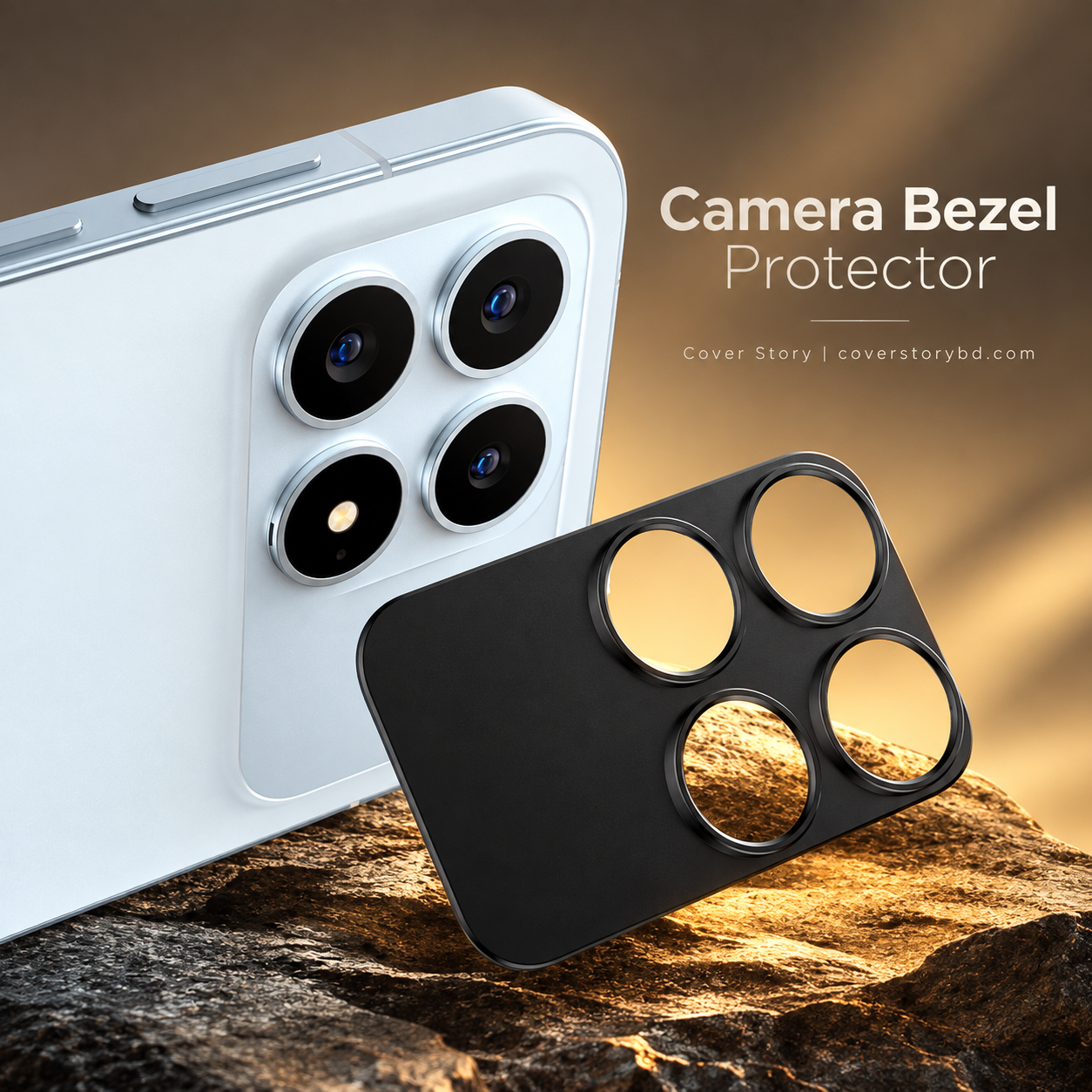 Premium Steel Camera Protector for xiaomi