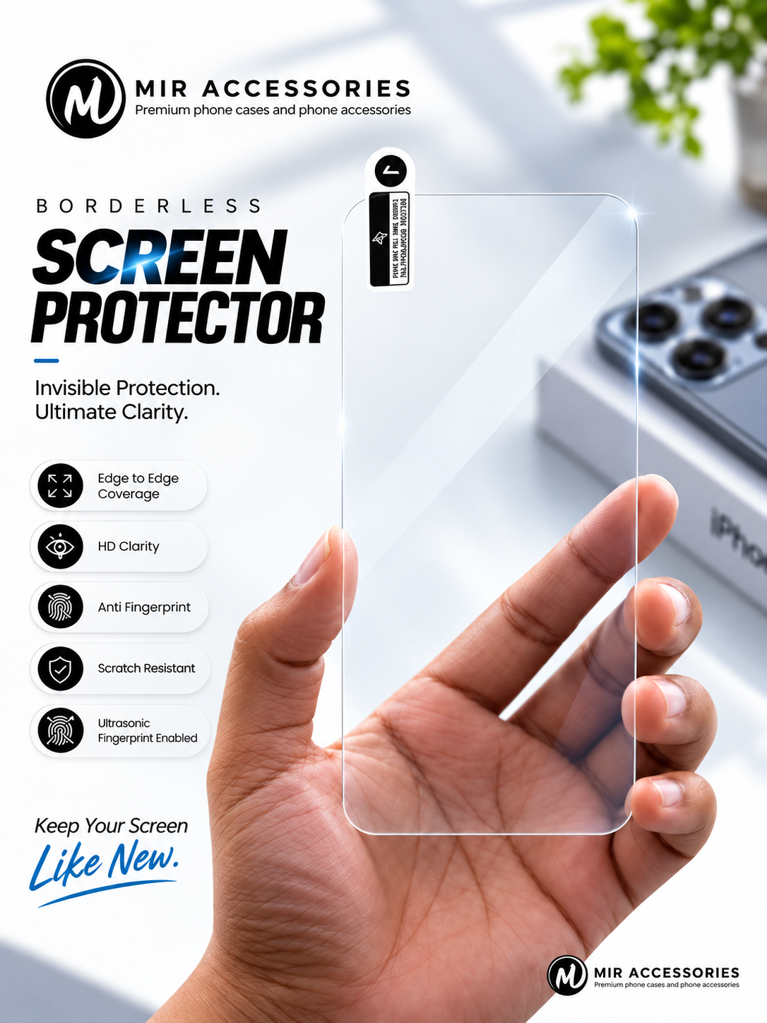 Borderless Screen Protector for Honor